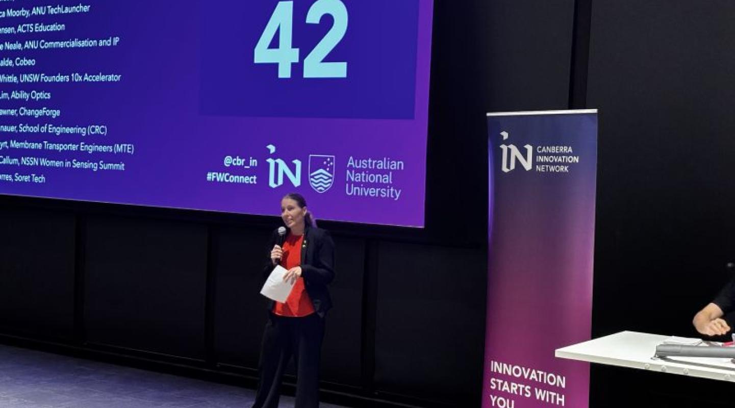 InSpace at Canberra Innovation Network First Wednesday Connect May Pitch Session