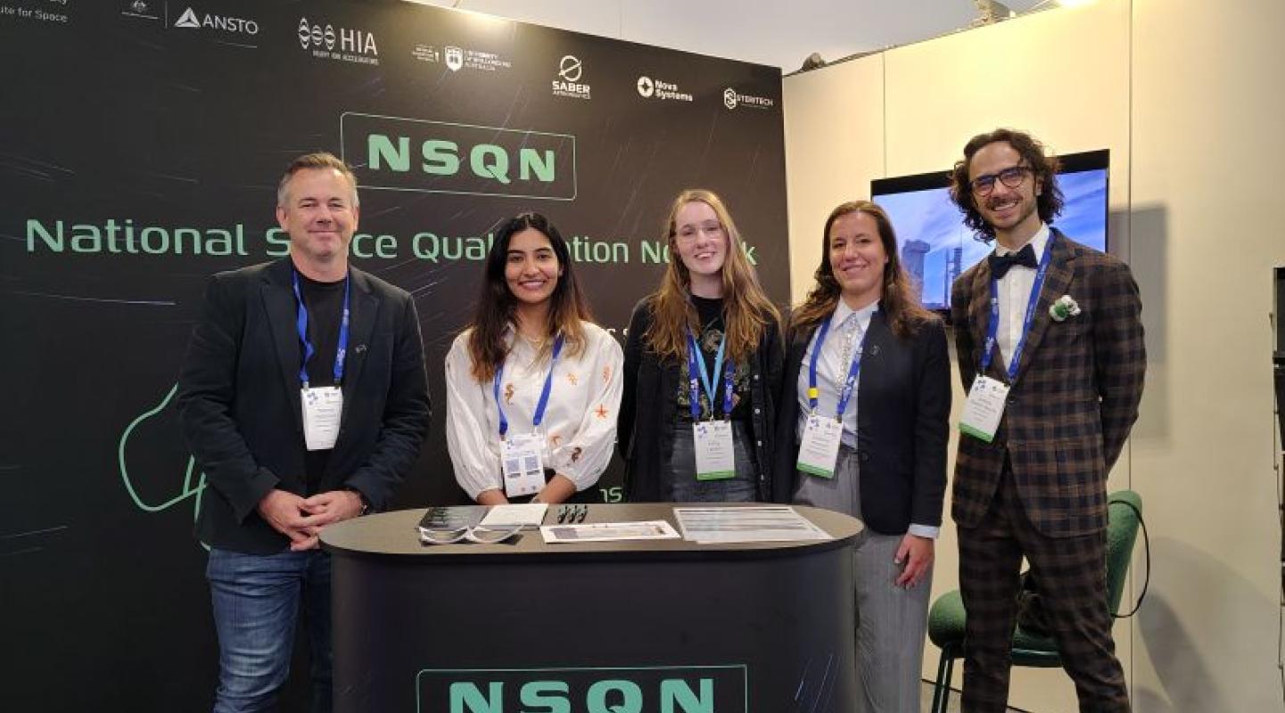 NSQN's inaugural booth at IAC Sydney 2025 