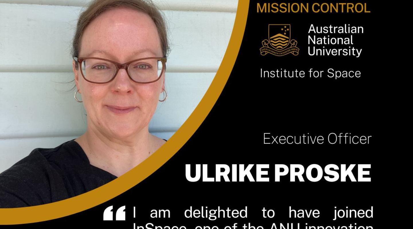 Ulrike Proske joins the ANU Institute for Space | InSpace team
