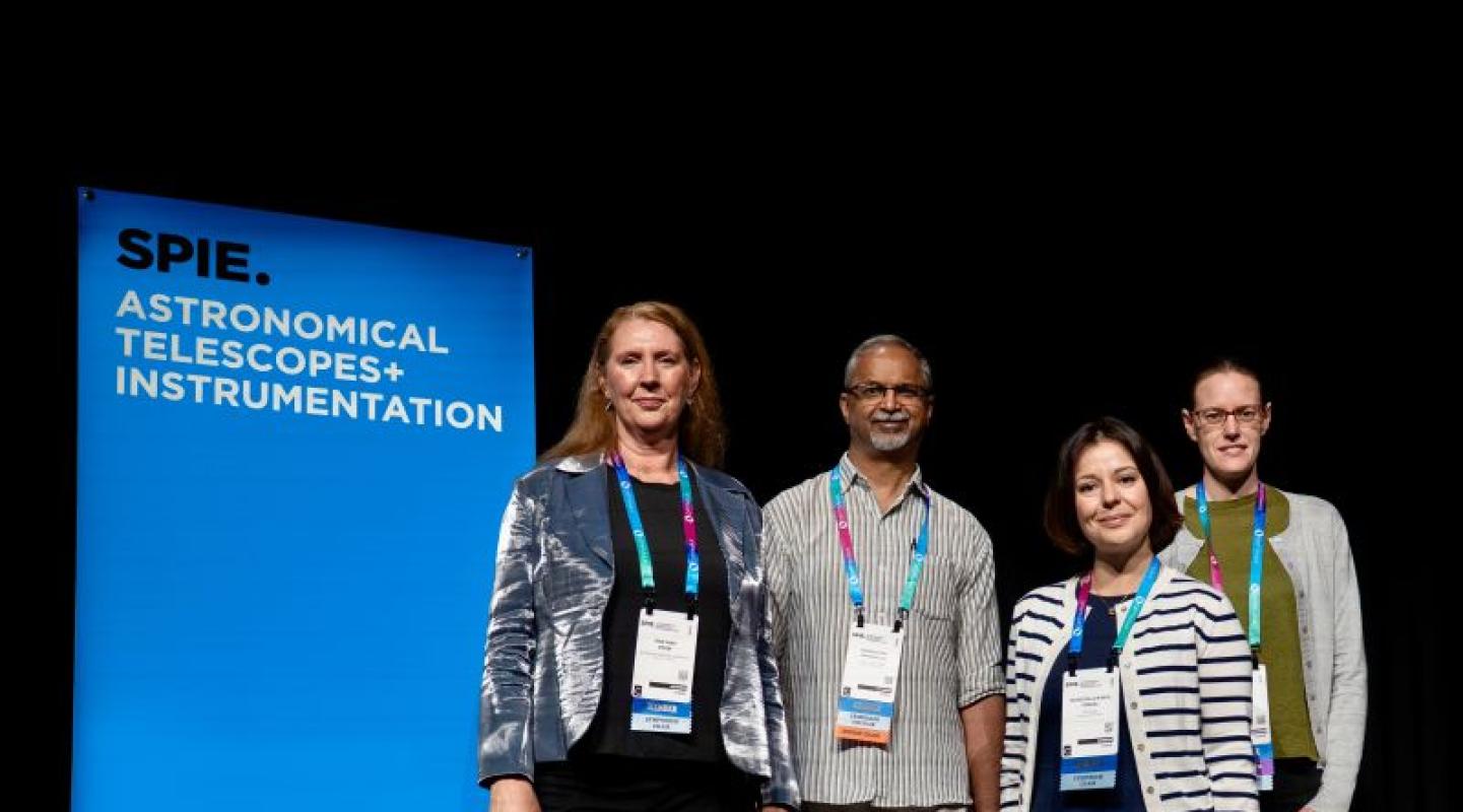 nSpace Director Professor Anna Moore Chairs SPIE Symposium