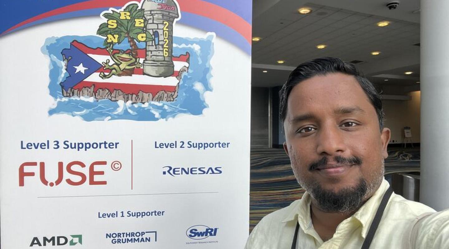 InSpace's Anupam Kumar Pilli at 2026 IEEE NSREC
