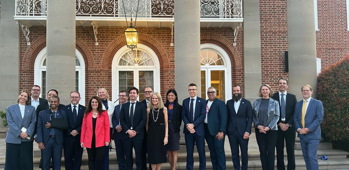 AmCham Alliance Awards Finalists at U.S. Embassy in Canberra