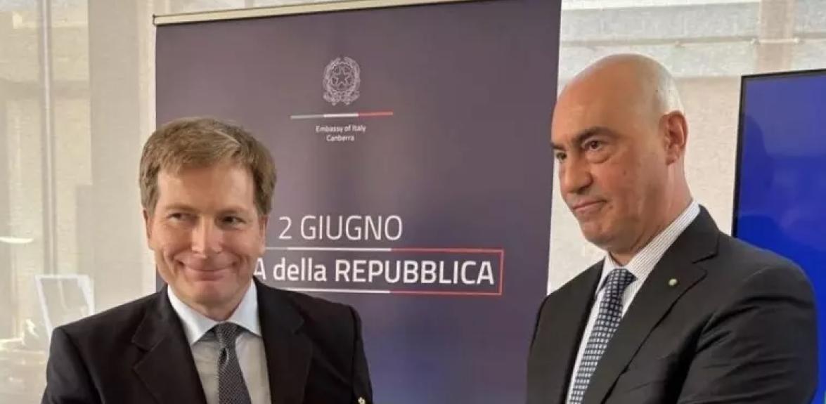 National Space Test Facility Director Eduardo Trifoni awarded Knight of the Order of the Star of Italy